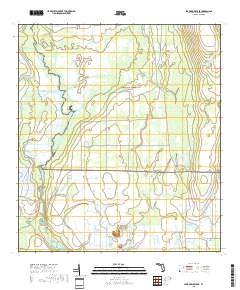 Lake Arbuckle SE 2018 topographic map thumbnail