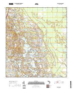 Lake Helen 2018 topographic map thumbnail