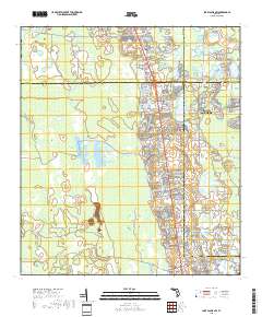 Lake Louisa SW 2018 topographic map thumbnail