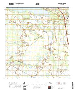 Lake Marian SE 2018 topographic map thumbnail