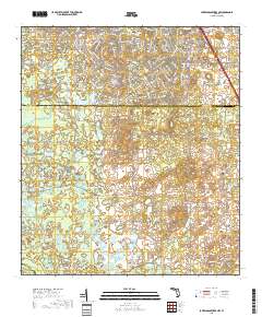 Lake Panasoffkee NW 2018 topographic map thumbnail