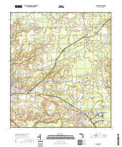 Alachua 2018 topographic map thumbnail
