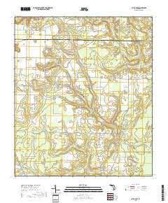 Altha East 2018 topographic map thumbnail