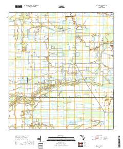 Arcadia SE 2018 topographic map thumbnail