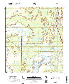 Aurantia 2018 topographic map thumbnail
