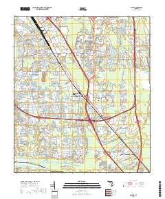 Bayard 2018 topographic map thumbnail