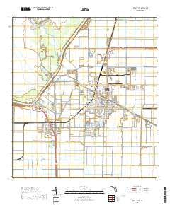 Belle Glade 2018 topographic map thumbnail