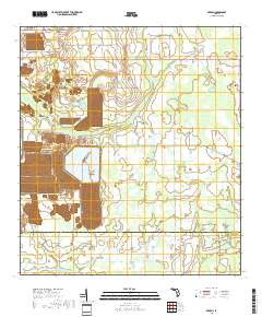 Bereah 2018 topographic map thumbnail