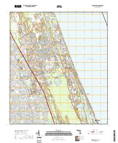 Beverly Beach 2018 topographic map thumbnail