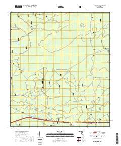 Big Gum Swamp 2018 topographic map thumbnail