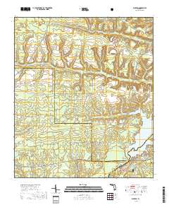 Bloxham 2018 topographic map thumbnail