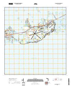 Boca Chica Key 2018 topographic map thumbnail