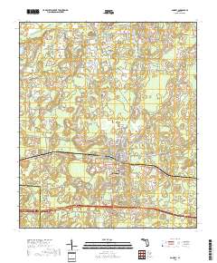 Bonifay 2018 topographic map thumbnail