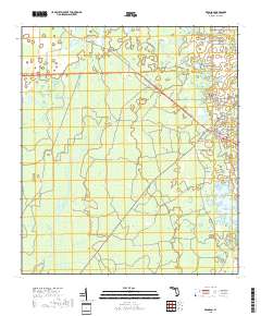 Bronson 2018 topographic map thumbnail
