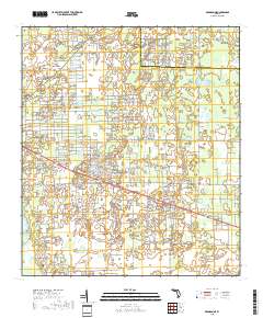Bronson NE 2018 topographic map thumbnail