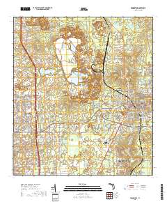 Brooksville 2018 topographic map thumbnail