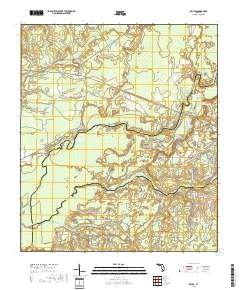 Bruce 2018 topographic map thumbnail