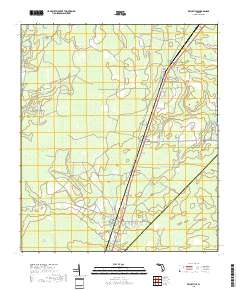 Bryceville 2018 topographic map thumbnail