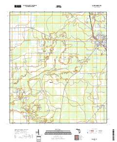 Bunnell 2018 topographic map thumbnail