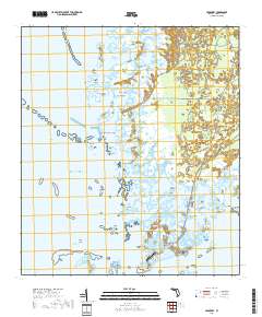 Cedar Key 2018 topographic map thumbnail
