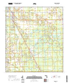 Chiefland 2018 topographic map thumbnail