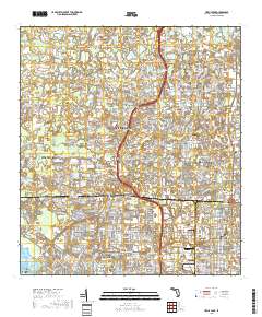 Citrus Park 2018 topographic map thumbnail