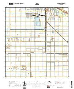 Clewiston South 2018 topographic map thumbnail