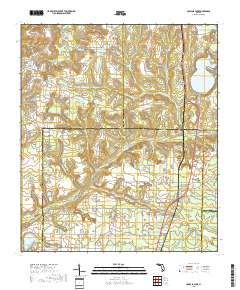 Compass Lake 2018 topographic map thumbnail