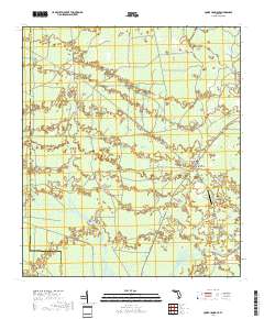 Cooks Hammock 2018 topographic map thumbnail