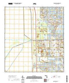 Cooper City SW 2018 topographic map thumbnail
