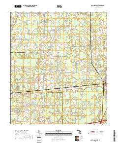 Cottondale West 2018 topographic map thumbnail