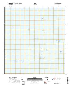 Cottrell Key 2018 topographic map thumbnail