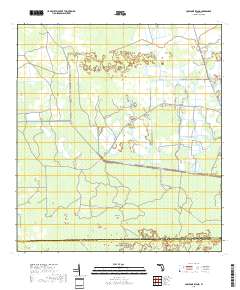 Cow Bone Island 2018 topographic map thumbnail