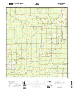 Cross City SW 2018 topographic map thumbnail