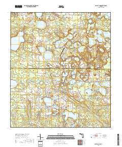 Crystal Lake 2018 topographic map thumbnail