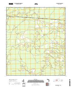 Cypress Creek 2018 topographic map thumbnail
