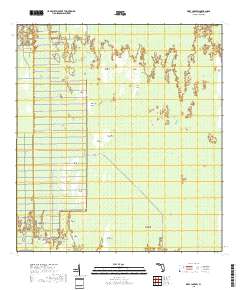 Deep Lake SW 2018 topographic map thumbnail