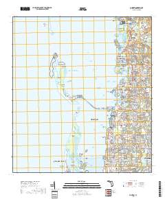 Dunedin 2018 topographic map thumbnail