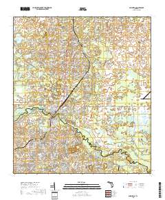 Dunnellon 2018 topographic map thumbnail