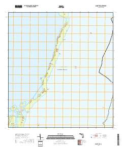 Elliott Key 2018 topographic map thumbnail