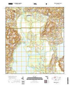 Emeralda Island 2018 topographic map thumbnail