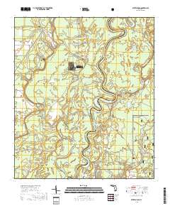 Estiffanulga 2018 topographic map thumbnail