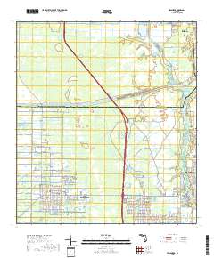 Fellsmere 2018 topographic map thumbnail
