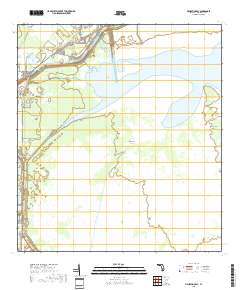 Fisheating Bay 2018 topographic map thumbnail