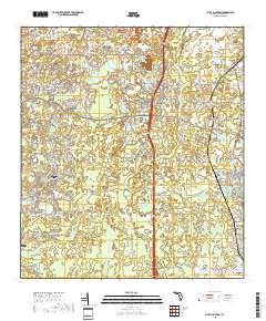 Fivay Junction 2018 topographic map thumbnail