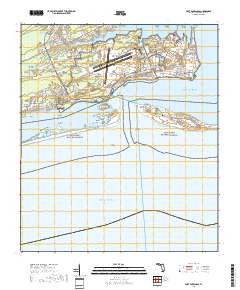 Fort Barrancas 2018 topographic map thumbnail