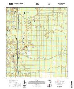 Fort Gadsden 2018 topographic map thumbnail