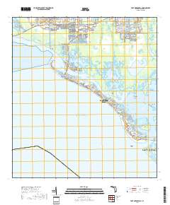 Fort Myers Beach 2018 topographic map thumbnail