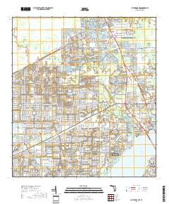 Fort Myers NW 2018 topographic map thumbnail