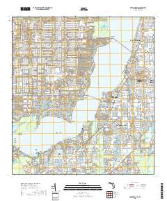Fort Myers SW 2018 topographic map thumbnail